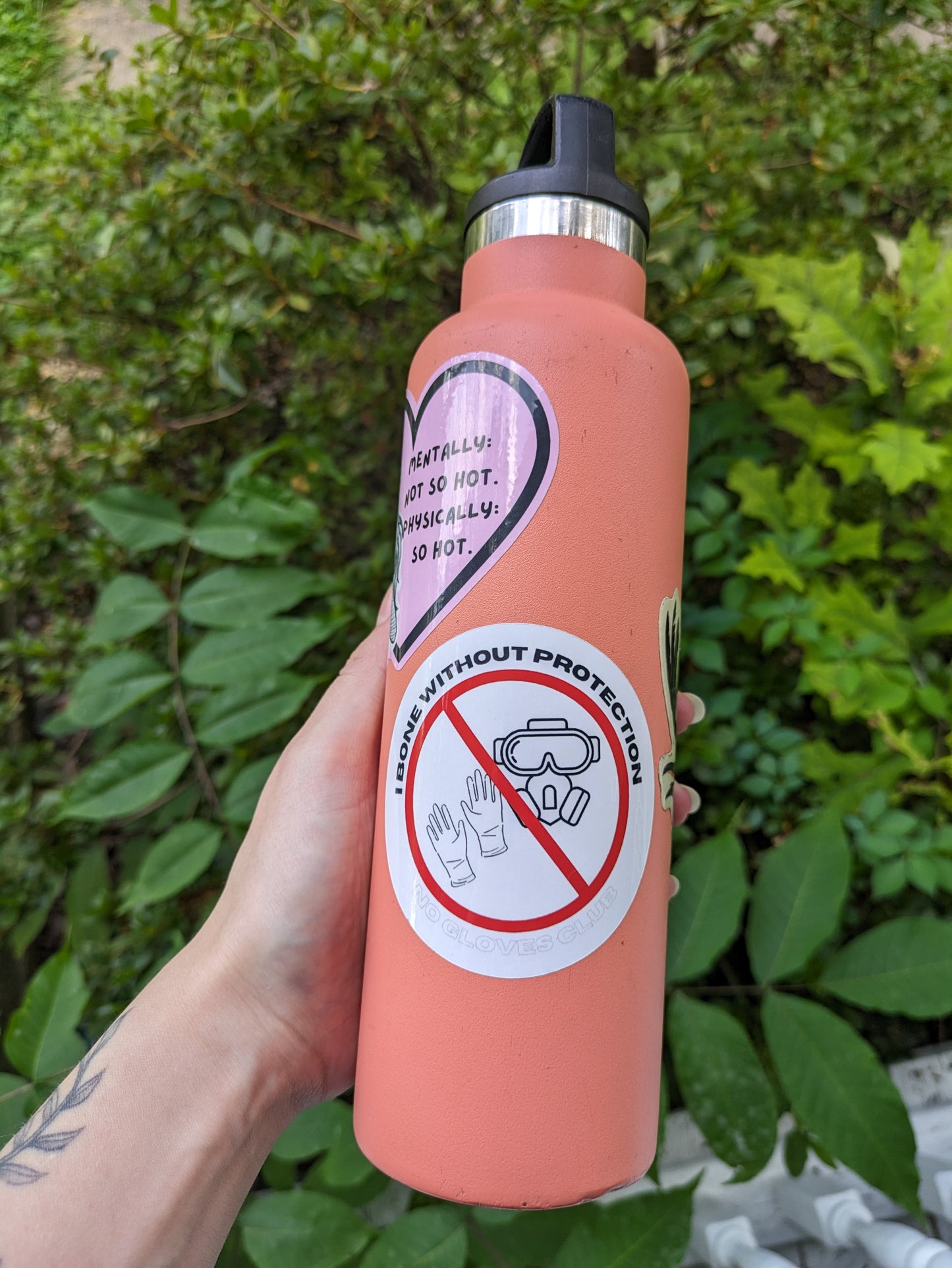 "I Bone Without Protection" Vinyl Sticker