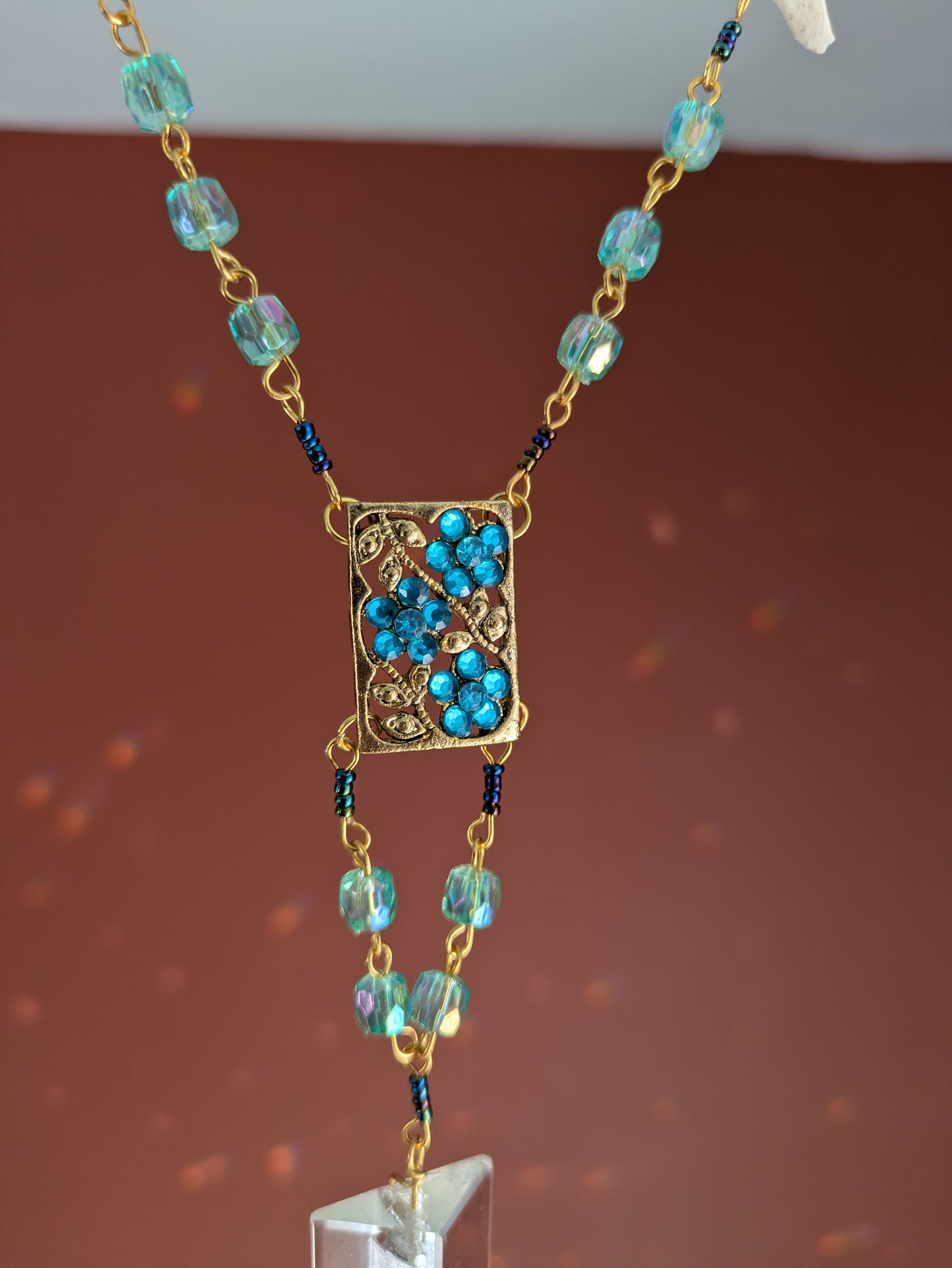 Deer Vertebra Sun Catcher