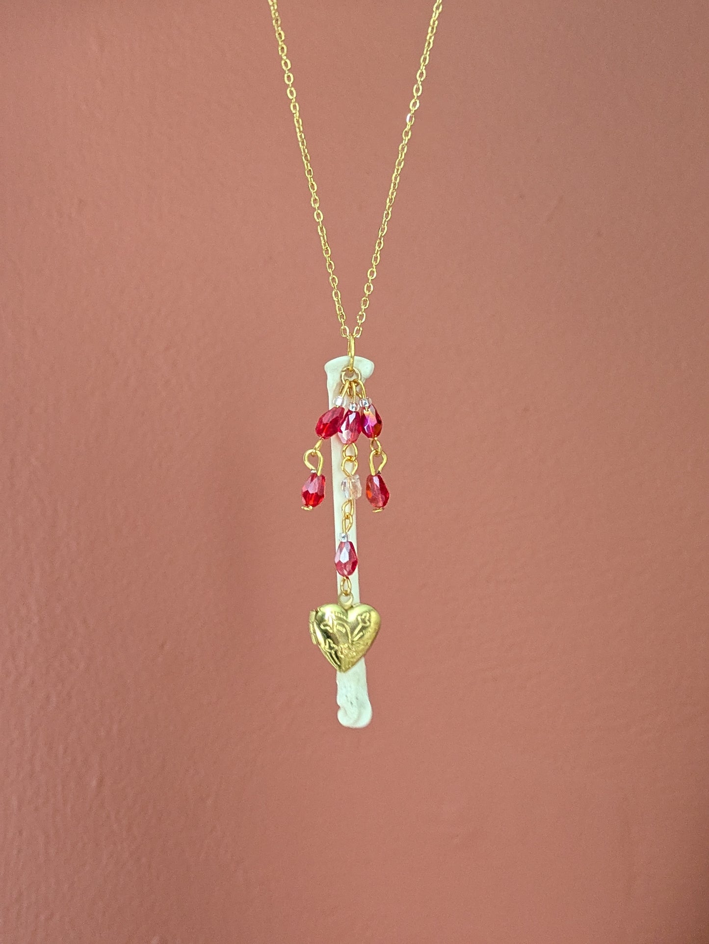 Fox Foot Bone Necklace