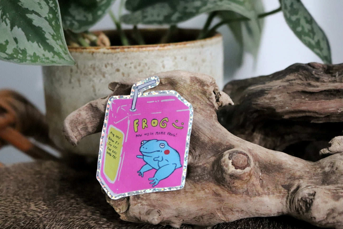 Frog Juice Vinyl Sticker