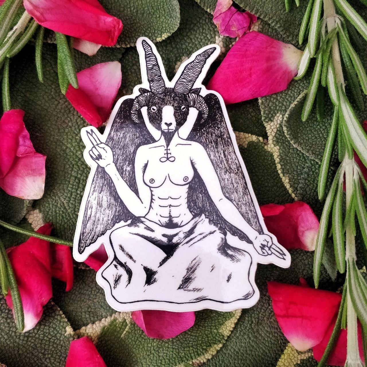 Baphomet Vinyl Sticker