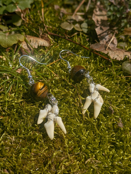 Fox Tooth Earrings
