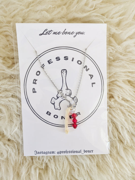 Squirrel Bone Necklace