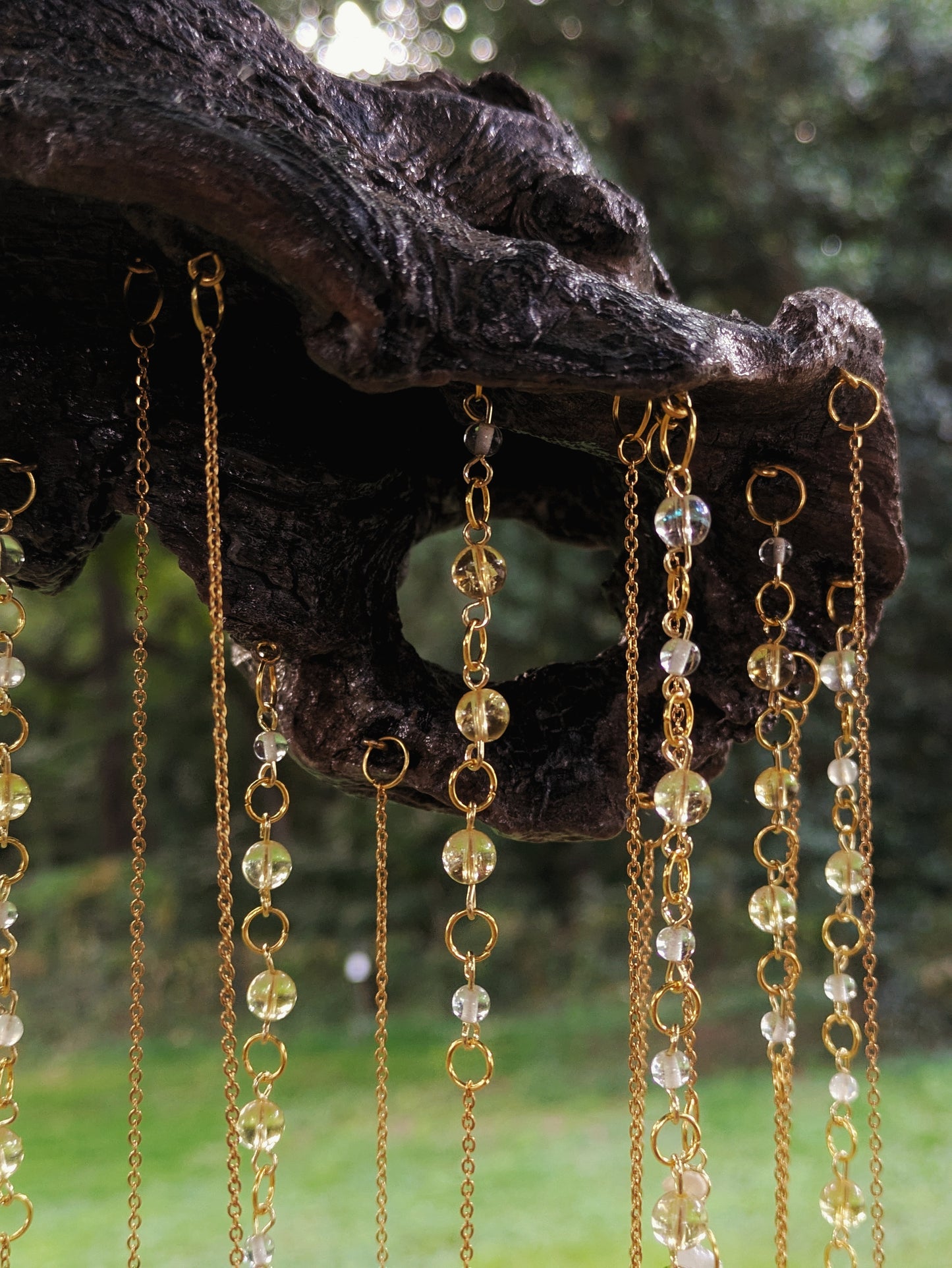 Raccoon Toe Bones Mobile Hanging