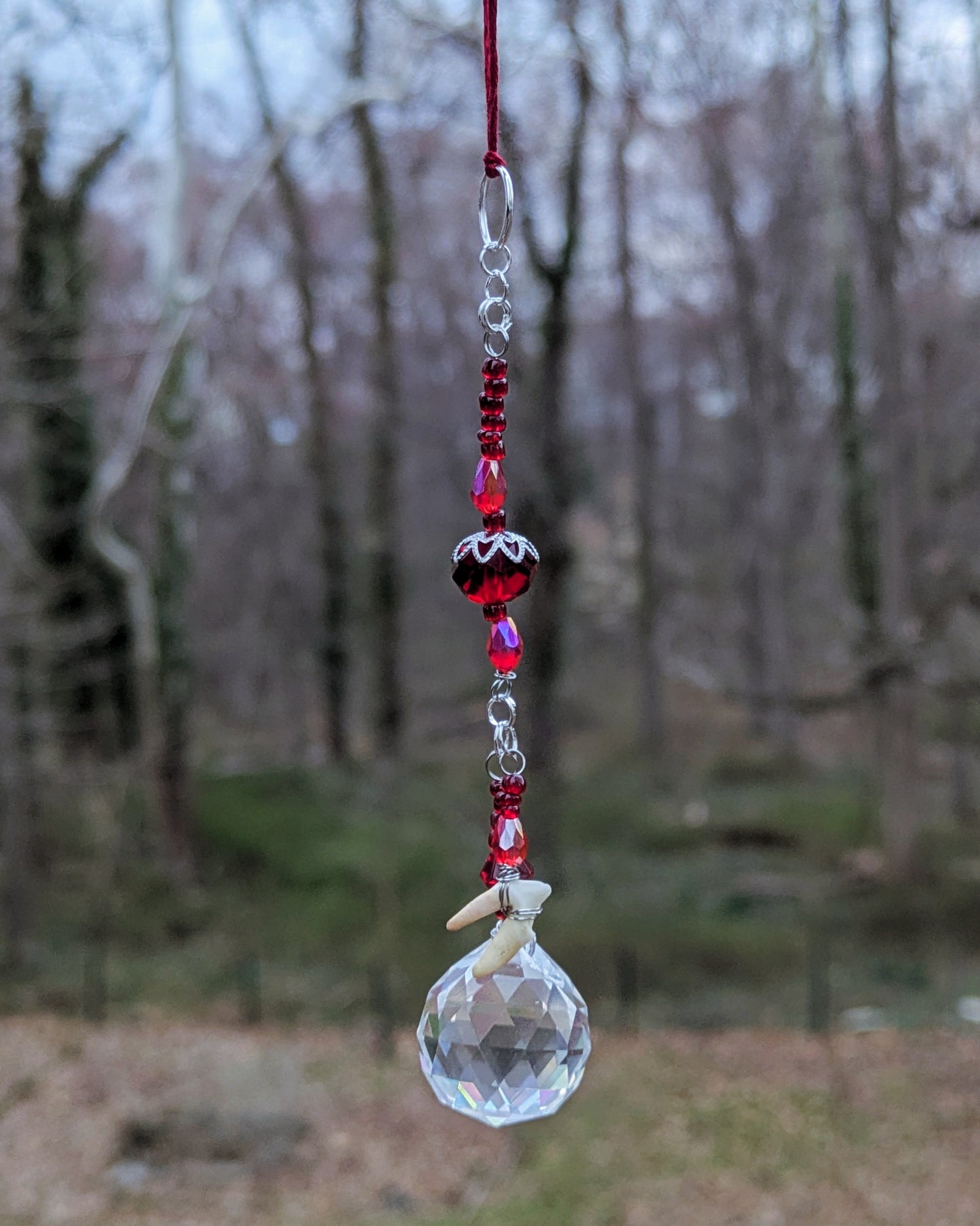 Fox Tooth Mini Sun Catcher