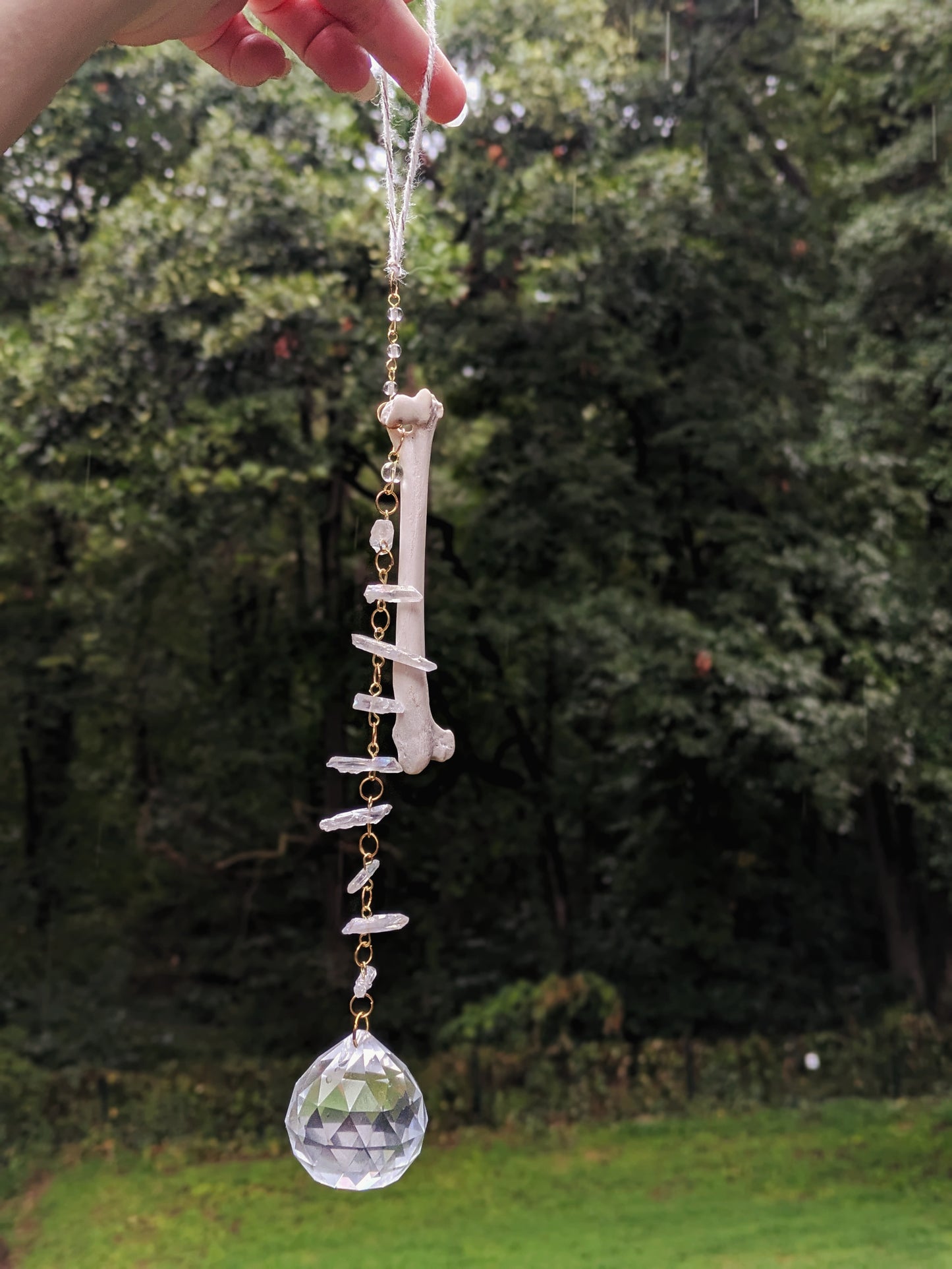 Fox Leg Crystal Sun Catcher