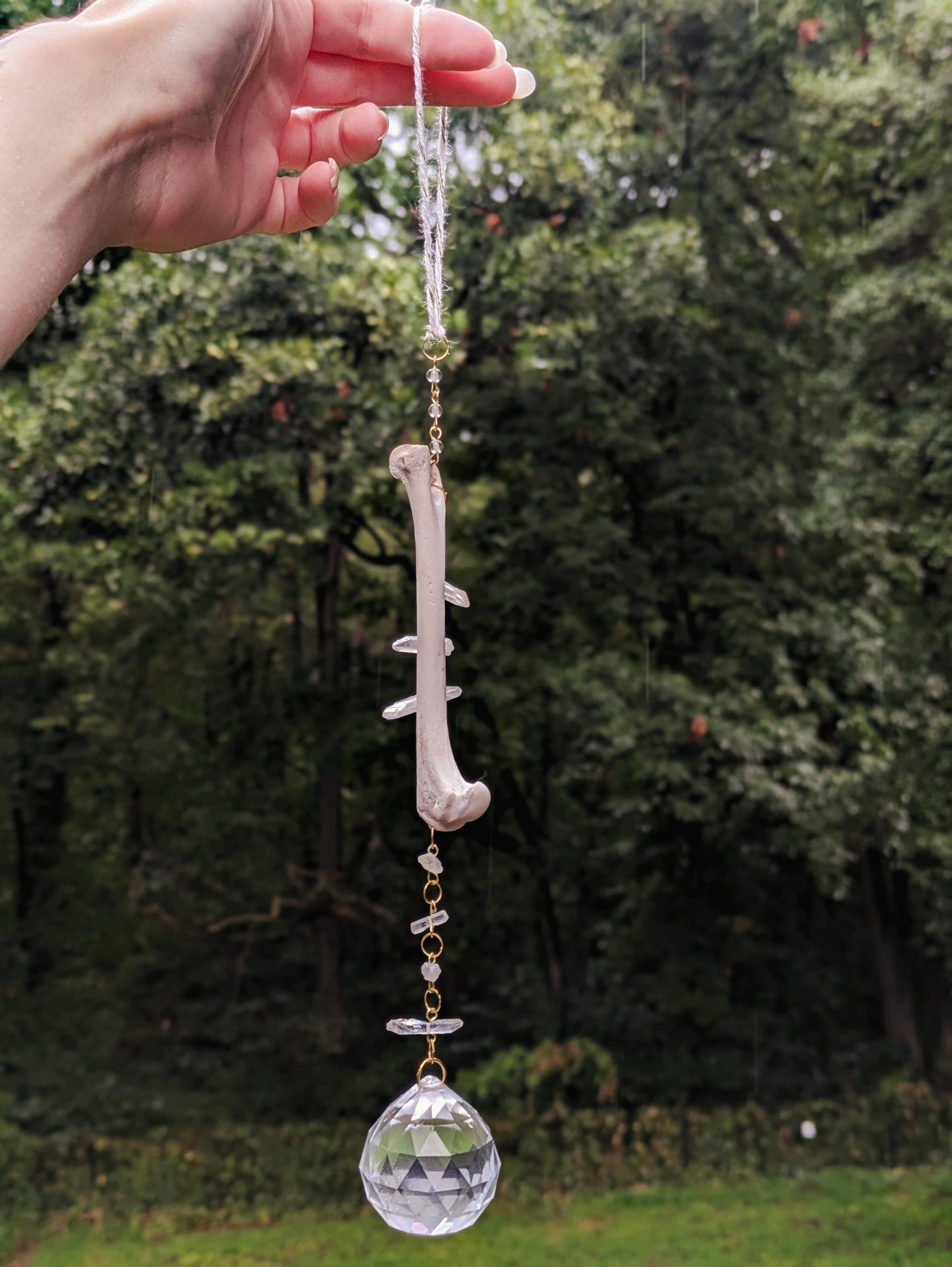 Fox Leg Crystal Sun Catcher