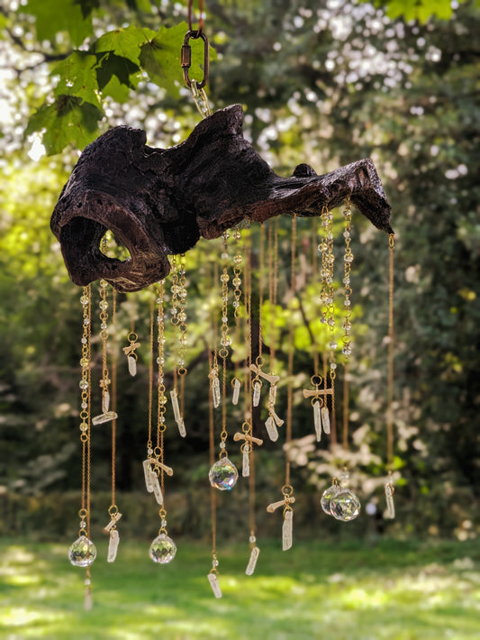 Raccoon Toe Bones Mobile Hanging